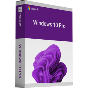 Microsoft Windows 10 Professional Original License Key – License 1 PC