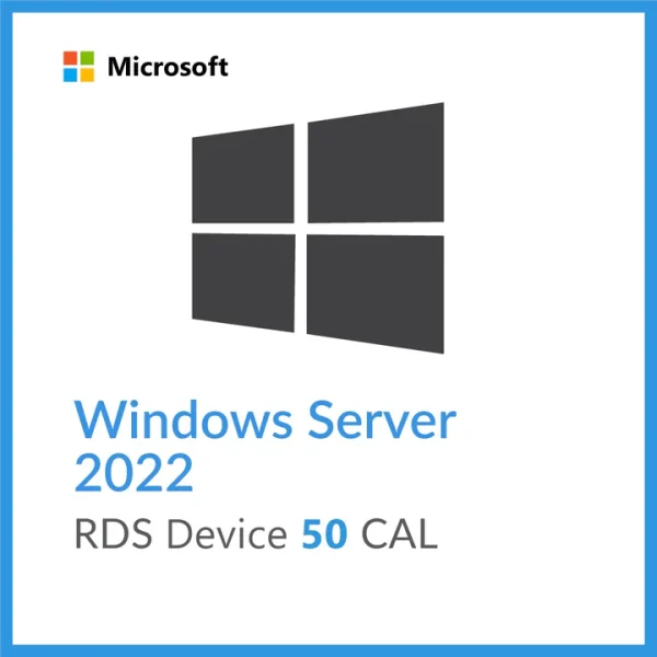 Windows Server 2022 RDS 50 User CAL Digital License