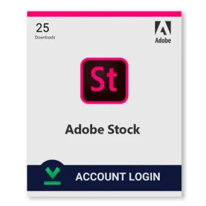 Adobe Stock | 25 Download Account 1 Month