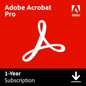 Adobe Acrobat DC Pro | 12 Month Genuine Activation