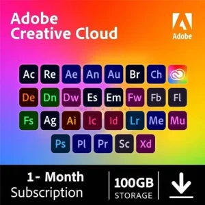 Adobe Creative Cloud All Apps 1 Month Subscription- Keys71.Com