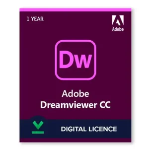 Adobe Dreamweaver CC | 12 Month Genuine Activation